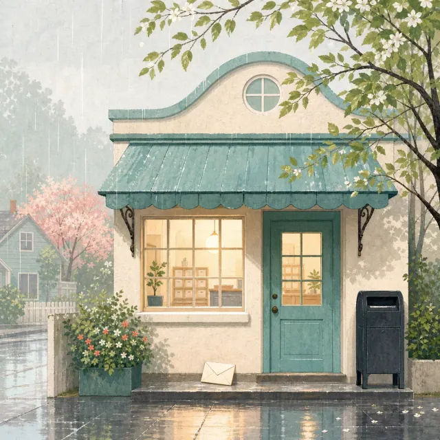 Cover for The Rain Post Office